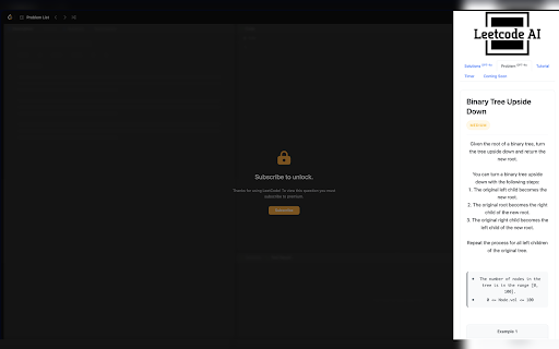 Leetcode AI screenshot