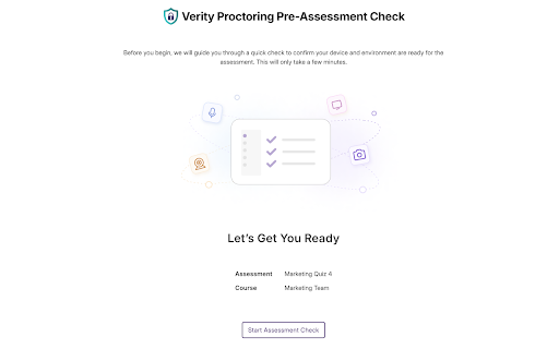 YuJa Verity Chrome Extension screenshot