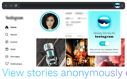 Ghosty Stories for Instagram screenshot