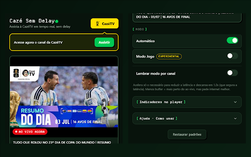 Cazé Sem Delay screenshot