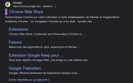 Site counter by title on the SERP 🔢 screenshot