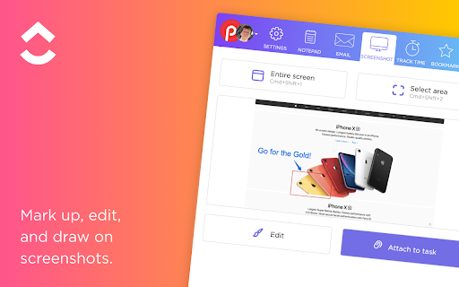 ClickUp: Tasks, Screenshots, Email, Time screenshot