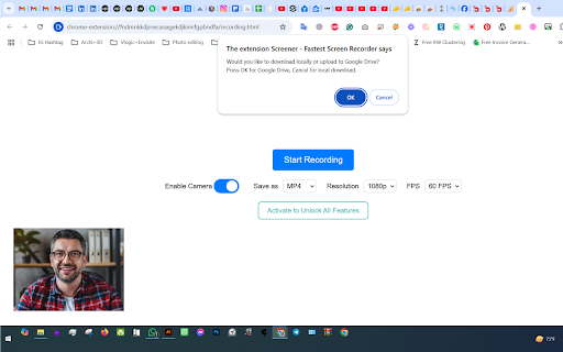 Screener - Auto Zoom Screen Recorder screenshot