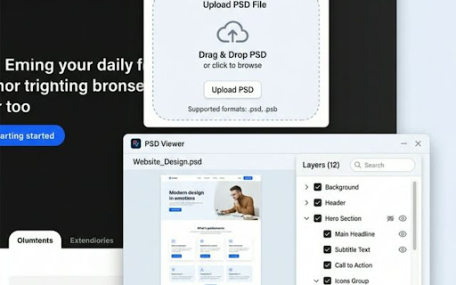 PSD File Viewer screenshot