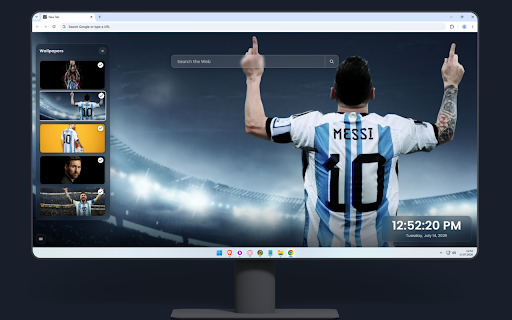 Lionel Messi Wallpaper – Football Legend Backgrounds screenshot