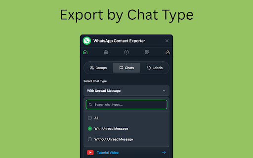 Contact Exporter screenshot