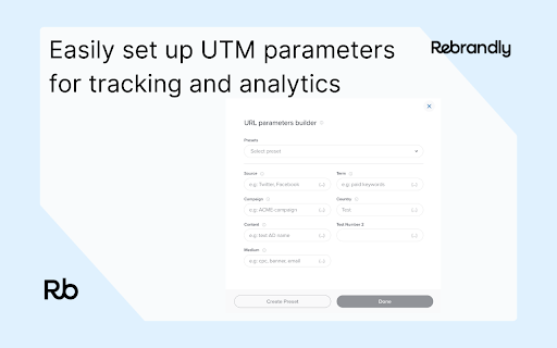 URL Shortener by Rebrandly screenshot