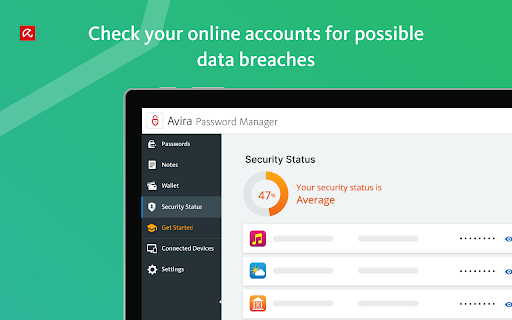 Avira Password Manager screenshot