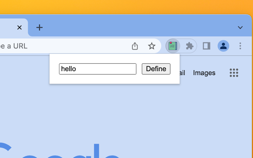 Dictionary screenshot