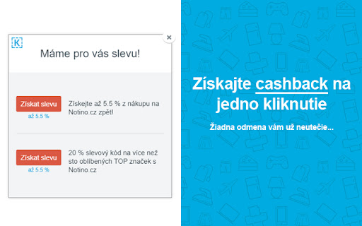 Kuponer.sk screenshot