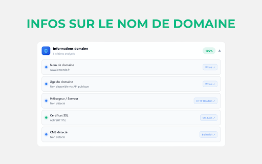 SEO Scan screenshot