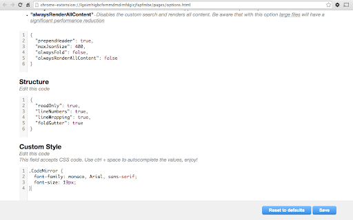 JSON Viewer screenshot