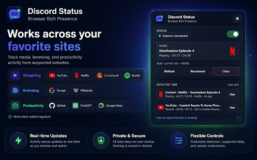 Discord Status screenshot