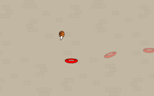 Flappy Basketball Unblocked screenshot