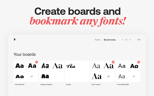 Fonts Ninja screenshot