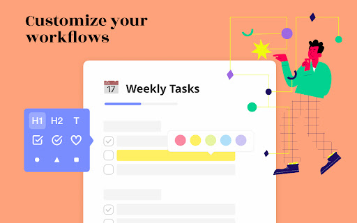 New Tab Todo List: Checklist, Notes, Outliner screenshot