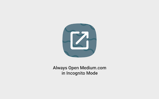Open Medium.com in Incognito screenshot