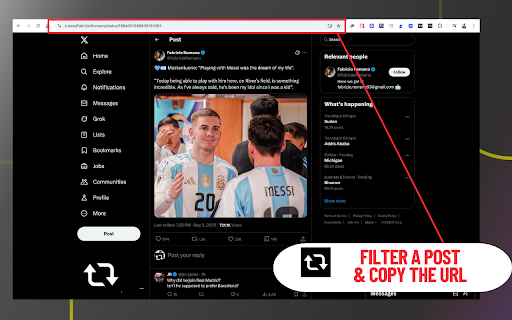 X Repost Scraper , Export X posts, accounts , replies and more screenshot