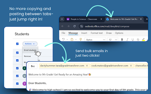 Email My Students screenshot