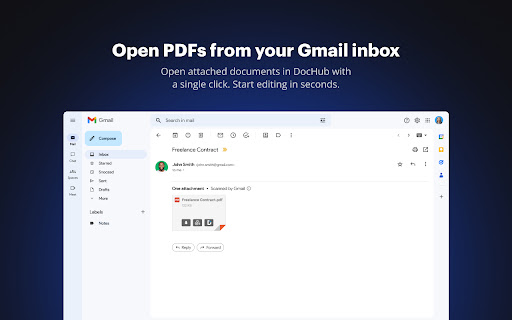 DocHub - Sign PDF from Gmail screenshot