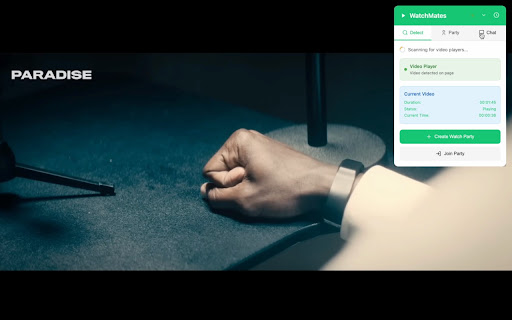 WatchMates - Host Watch Parties on ANY Website screenshot