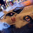 Nissan skyline gtr burnout icon