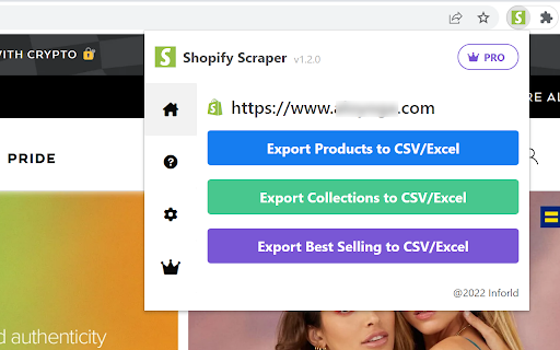 Shopify Scraper - Shopify Store Scraper & spy screenshot