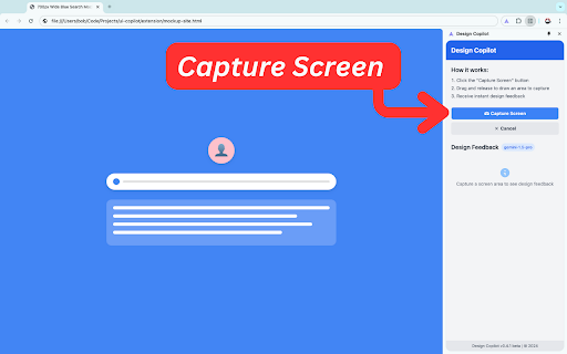 Design Copilot screenshot