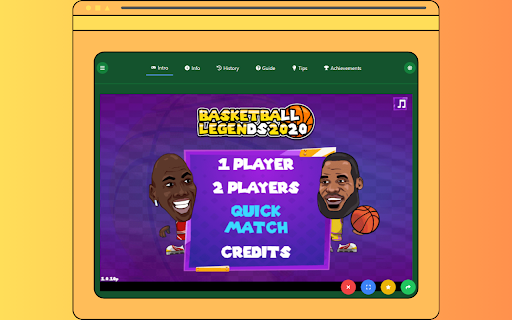 Basketball Legends 2020 Unblocked Game screenshot