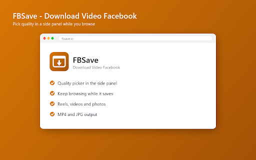 FBSave - Download Video Facebook screenshot