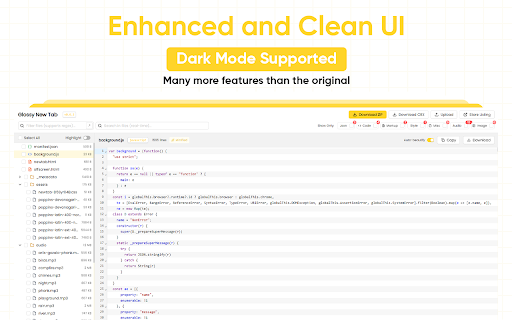 Extension Downloader & Source Viewer screenshot