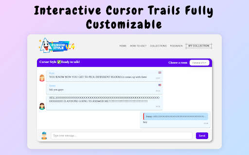 Cursor Style – Custom Mouse Cursors & Trails for Chrome™ screenshot