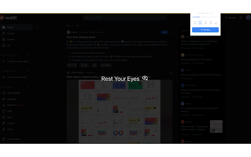 Eye Rest Reminder screenshot