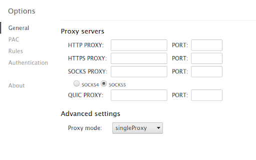 Proxy Helper screenshot