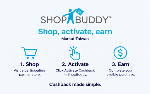 ShopBuddy Taiwan - 享受購物同時賺取現金回饋 screenshot