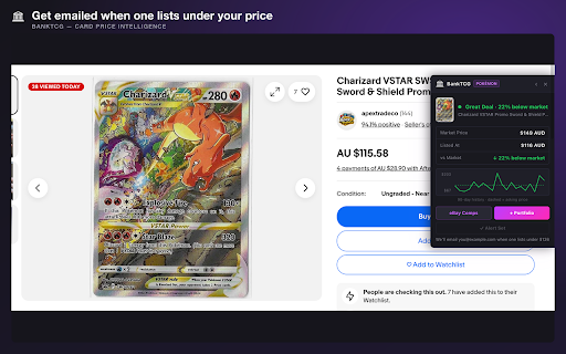 BankTCG - Card Price Intelligence screenshot