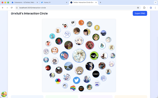 Twitter Web API screenshot