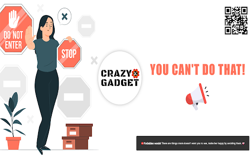 Crazy Gadget | Parental Controls screenshot