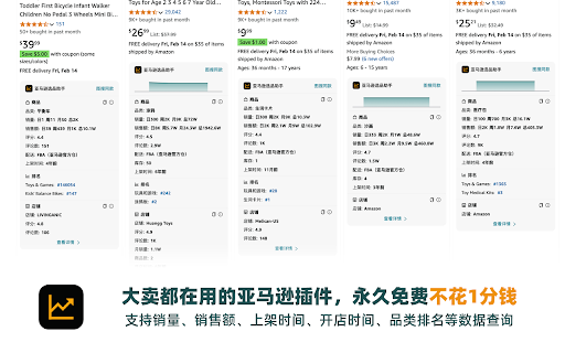 亚马逊选品助手 - 免费Amazon选品与数据分析 screenshot