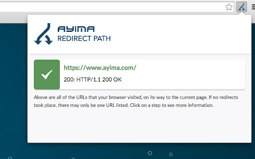 Redirect Path screenshot