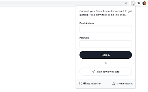 Ghost Inspector - Web Test Recorder screenshot