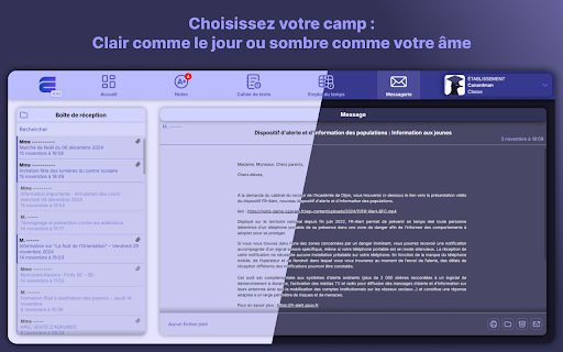 Ecole Directe Plus Unblock screenshot