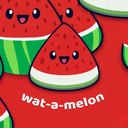 Watermelon Kawaii Live Wallpaper icon