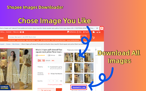 Shopee Images & Videos Downloader screenshot