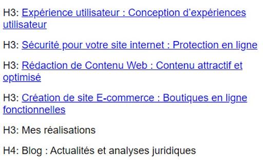 Balises Hn Check Reviews, Filtering ✅ screenshot