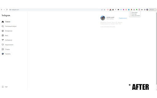 Minimalinst screenshot