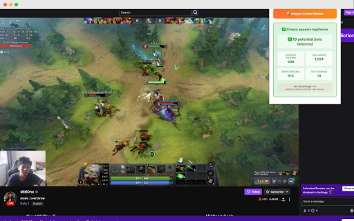 Twitch View Bot Checker screenshot