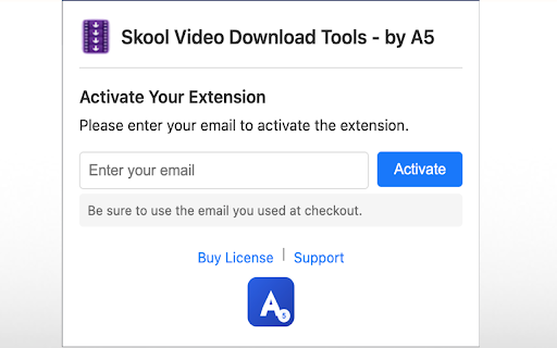 Skool Video Download Tools - by A5 screenshot