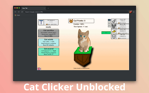 Cat Clicker Game screenshot