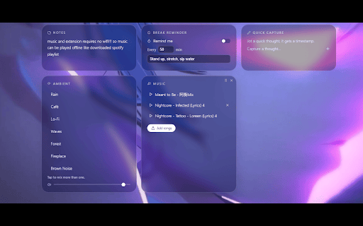 LiveWallpaperFocus screenshot